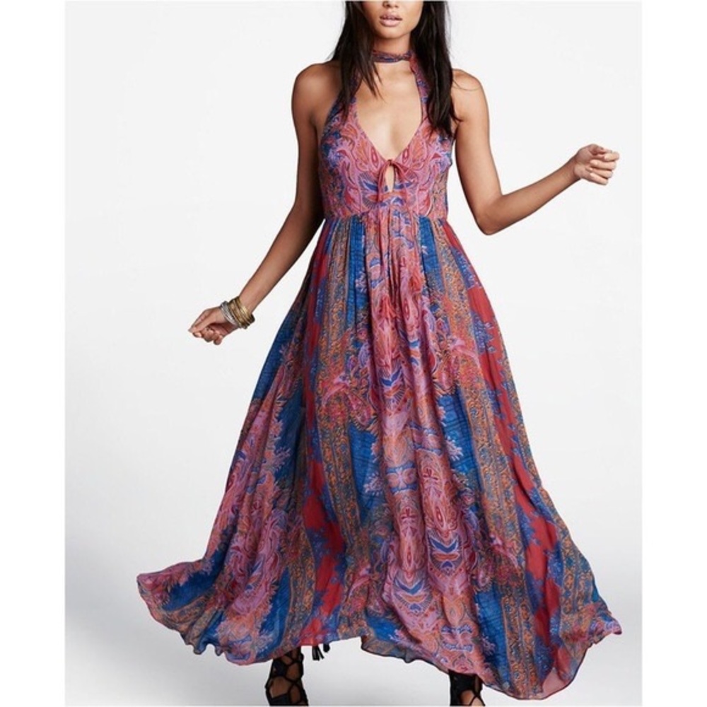 Free People Unattainable Maxi Dress NWT